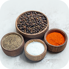 Spices and masalas varieties